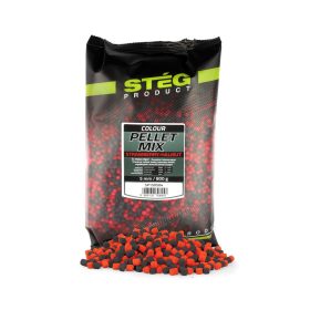 Stég Pellet Mix 5mm Aardbei-Heilbot Pellet 800gr