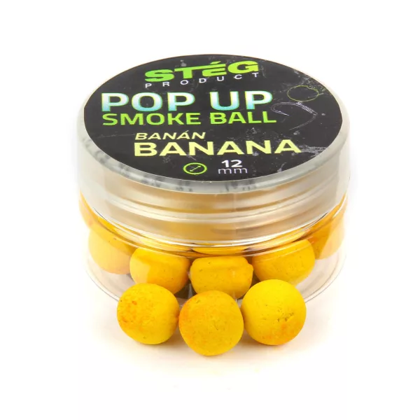 Stég Pop Up Smoke Ball Banán 12mm Pop Up 10gr