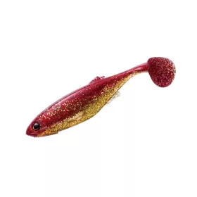 Major Craft Stabi Shad Fat 10,2cm #001 Red Gold Gumihal 4db