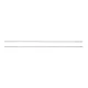 Sunset - STAINLESS STEEL BAIT NEEDLE O0,8 - 20CM X2 - Aasnaald