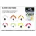 Sunset - BLISTER FLOAT ROND FOSFOR ROZE 8mm - Stoppervlotter