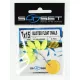 Sunset - BLISTER DRIJVER OVAAL FLUOR GEEL 5x10mm - Stopper