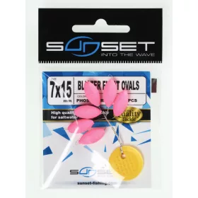 Sunset - BLISTER DRIJVERS OVAAL FOSFOR ROZE 7x15mm - Stopper