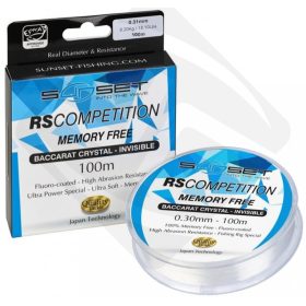   Sunset - MEMORY FREE RS COMPETITION BACCARAT CRYSTAL 0,35mm 100M - Monofilament lijn