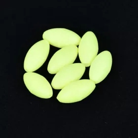   Sunset - DRIJVENDE OVALE KRALEN LICHTGEVEND GROEN 5x10mm X20 - Stopper
