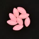 Sunset - DRIJVENDE OVALE KRALEN LICHTGEVEND ROZE 5x10mm X20 - Stopper