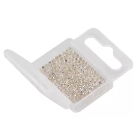 Sunset Micro Glass Beads Transparant 1,5mm Glaskraal 200st
