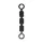 Sunset Triple Rolling Swivel ST-S-1046 N°12 9kg Driewegwartel 6 stuks