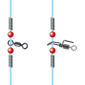   Sunset Stainless Steel Locking Spring Met Siliconen Beschermhoes L 1m