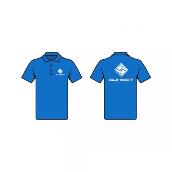 Sunset - POLO BLUE SUNSET XL - Poloshirt