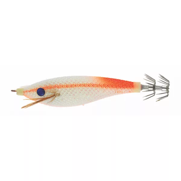 Sunset - SUNSQUID GROTE MAMMA DRIJVEND 7CM SUPER GLOW ORANJE - Inktvis Jig