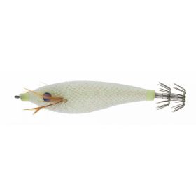   Sunset - SUNSQUID BIG MAMMA FLOATING 8CM SUPER GLOW ALL WHITE - Inktvis Jig