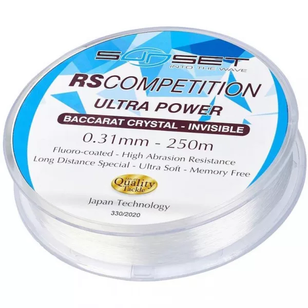 Sunset - RS COMPETITION ULTRA POWER BACCARAT CRYSTAL 0,45mm 250M - Monofilament lijn