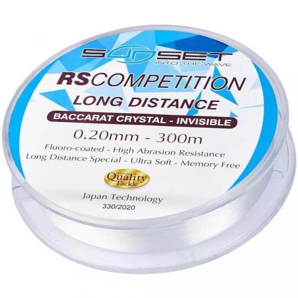 Sunset - RS COMPETITION LONG DISTANCE BACCARAT CRYSTAL 0,22mm 300M - Monofilament lijn