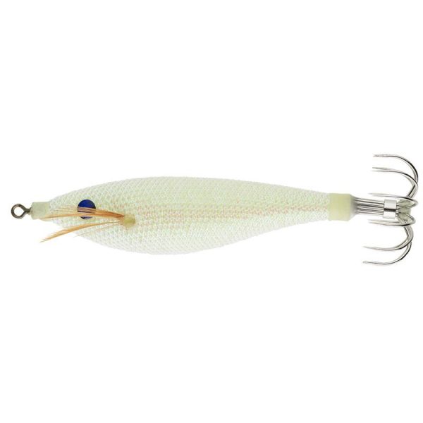 Sunset Big Mamma Super Glow All White 7,0cm 10,0gr Drijvende Grote Mand Jig