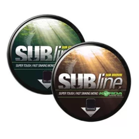   Korda Subline Ultra Tough 1000m - Brown 10lb - karper monofil hoofdlijn