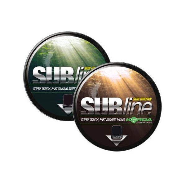 Korda Subline Ultra Tough 1000m - Green 20lb - karper monofil hoofdlijn