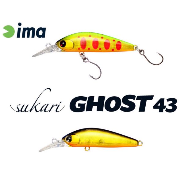 Ima Sukari Ghost 43SU 4,3cm 2,4gr 002 Gold Black Wobbler
