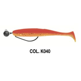   Swimy Cheburashka Pompei Shad Rig Rubbervis K040 100mm - 7gr   - Ready Rig - Cheburashka lood - Voorgemonteerd