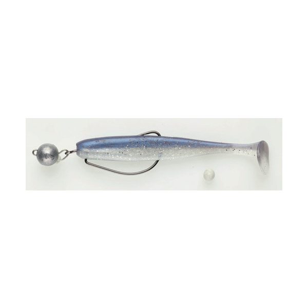 Swimy Cheburashka Pompei Shad Rig Rubbervis K05 125mm - 10gr   - Ready Rig - Cheburashka lood - Voorgemonteerd