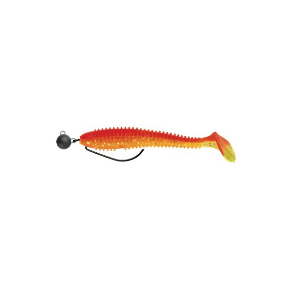 Swimy Cheburashka Galfion Fat Shad Rig Rubbervis K040 120mm - 10gr   - Ready Rig - Cheburashka lood - Voorgemonteerd