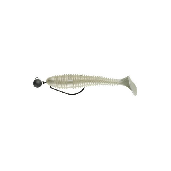 Swimy Cheburashka Galfion Fat Shad Rig Rubbervis PW 120mm - 10gr   - Ready Rig - Cheburashka lood - Voorgemonteerd