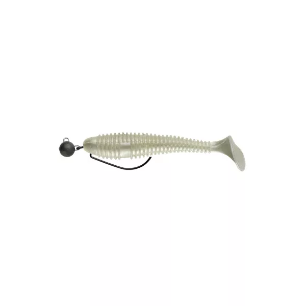 Swimy Cheburashka Galfion Fat Shad Rig Rubbervis PW 120mm - 10gr   - Ready Rig - Cheburashka lood - Voorgemonteerd