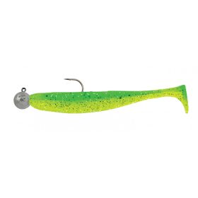  SWIMY Pompei Shad met jigkop Zacht Plastic Aas K014 100mm - 7,5gr - Ready Rig