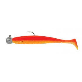   SWIMY Pompei Shad met jigkop Zacht Plastic Aas K040 75mm - 5gr - Ready Rig
