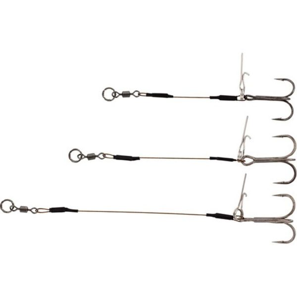 WESTIN Pro Stinger 1x7 40,8kg 12cm #1/0 2 stuks Stinger rig