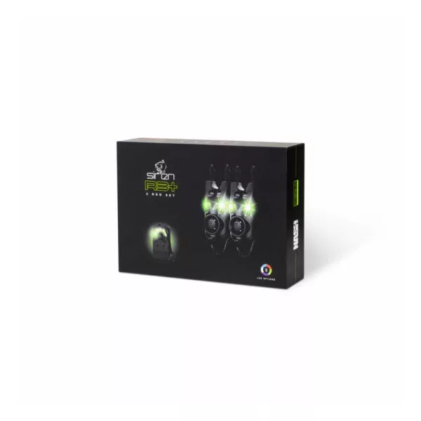 Nash Siren R3+ Presentatieset 2 Rod Elektronische Beetmelder Set