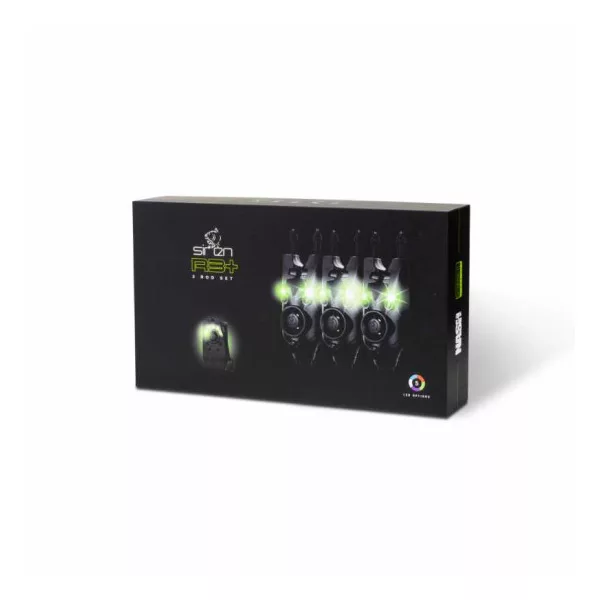 Nash Siren R3+ Presentatieset 3 Rod Elektronische Beetmelder Set