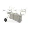 Nash Trax Power Barrow Rear Wheel Kit Achterwielset voor kruiwagenaccessoire