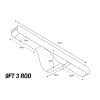 Nash Ops Soft Protect 3 Botos Botzsák 120cm