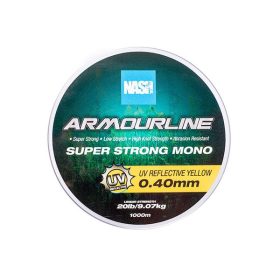Nash Armourline UV Geel 0,40mm 1000m Monofil Hoofdlijn