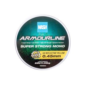 Nash Armourline UV Geel 0,45mm 1000m Monofil Hoofdlijn