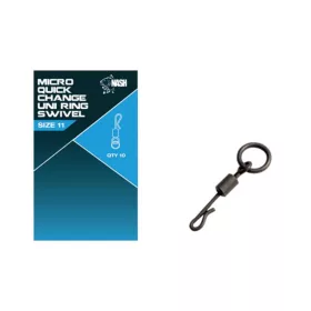 Nash Quick Change Uni Ring Swivel Grote Ring Snelsluiting