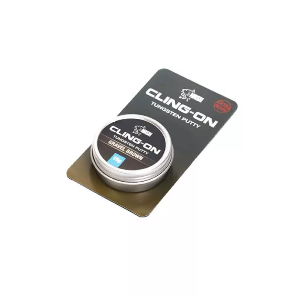 Nash Cling-On Tungsten Putty Donkergrijs Loodpasta