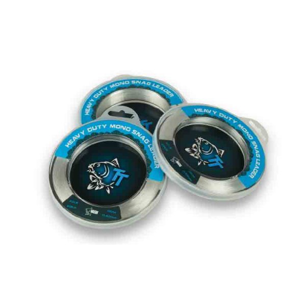 Nash Mono Snag Leader 0.50mm 30lb/15kg 100m Voorslaglijn
