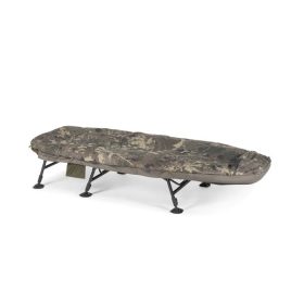 Nash Indulgence HD40 8-poots Sleep System Camo Breed Bed