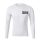 TackleBait Lange mouwen T-shirt met logo, Wit L