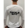 TackleBait Lange mouwen T-shirt met logo, Wit L