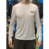 TackleBait T-shirt met lange mouwen en logo Wit S