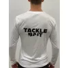 TackleBait T-shirt met lange mouwen en logo Wit S