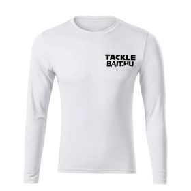 TackleBait T-shirt met lange mouwen en logo Wit XXL