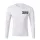 TackleBait Lange mouwen T-shirt met logo, Wit 3XL