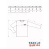 TackleBait Longsleeve T-shirt met logo Wit 4XL