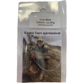 Dani Fluorocarbon Onderlijn Snoek 0,60mm 25,49kg 40cm