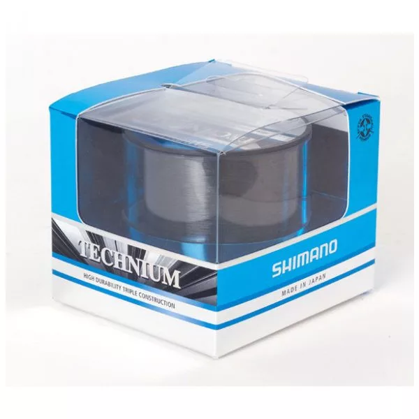 Shimano Technium 790m 0,355mm PB Premium Box 1/4 Pound Grey/Grijs karper hoofdlijn (TEC35QPPB)