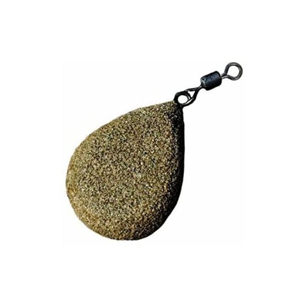 Korda Textured Flat Pear Swivel Karperlood 70gr